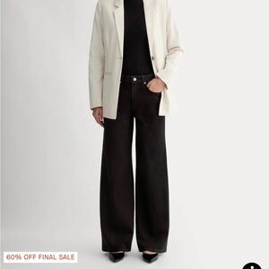 Everlane Black Mid-Way Jeans